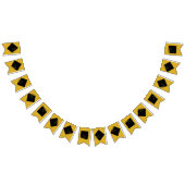 Goudvlaggen en vlaggen van zwarte afgestudeerden vlaggetjes (Alle)