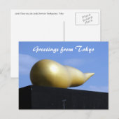 goudvlammen briefkaart (Voorkant / Achterkant)