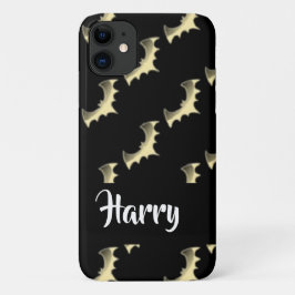 Goudvlekken op zwart Case-Mate iPhone case