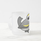 Goudvleugelige Warbler Matglas Koffiemok (Voorkant links)
