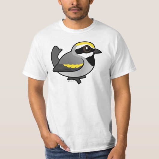 Goudvleugelige Warbler T-shirt (Voorkant)