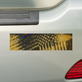 goudvlies bumpersticker (Op auto)