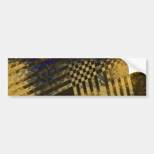 goudvlies bumpersticker (Voorkant)