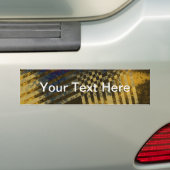 goudvlies bumpersticker (Op auto)