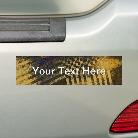 goudvlies bumpersticker (Op auto)