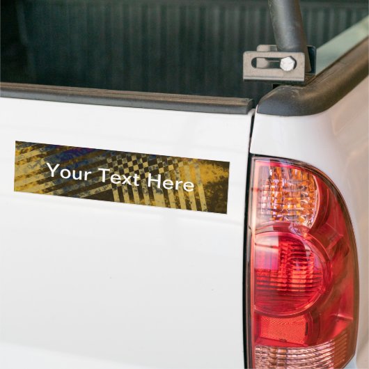 goudvlies bumpersticker (Op Truck)