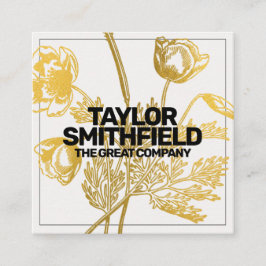  goudvlies vierkante visitekaartje