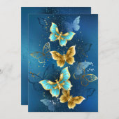 Goudvlinder Aankondiging (Voorkant / Achterkant)