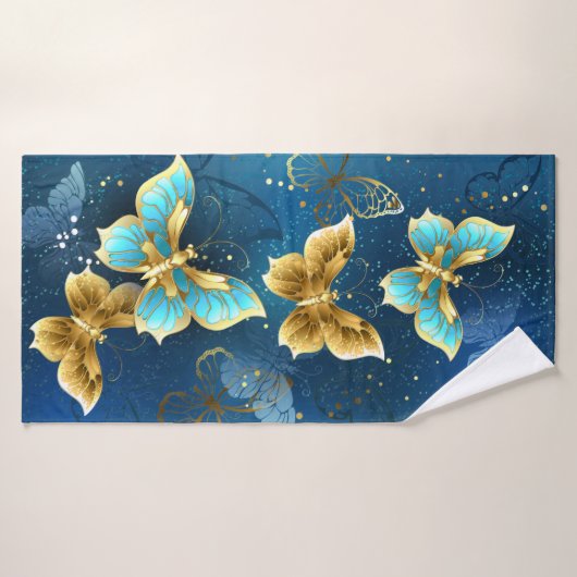 Goudvlinder Badhanddoek (Badhanddoek)