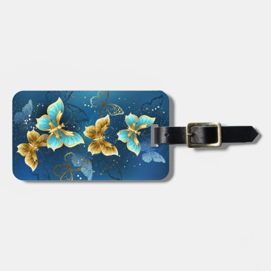 Goudvlinder Bagagelabel (Voorkant horizontaal)