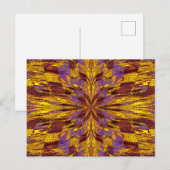 goudvlinder briefkaart (Voorkant / Achterkant)