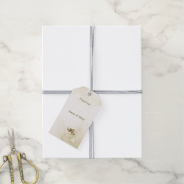 Goudvlinder Cadeaulabel