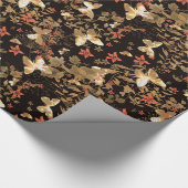 Goudvlinder Cadeaupapier (Hoek)