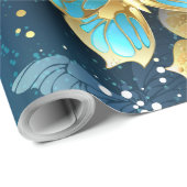 Goudvlinder Cadeaupapier (Rol Hoek)