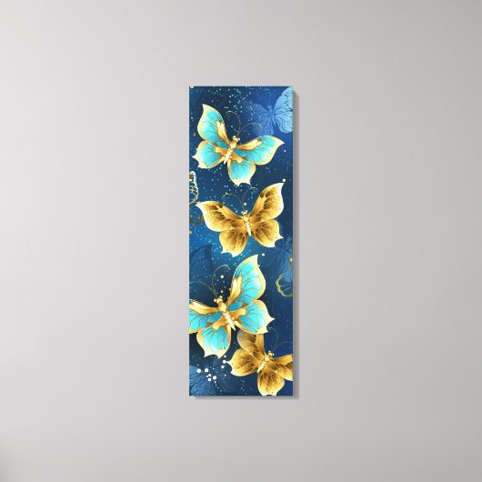 Goudvlinder Canvas Afdruk (Voorkant)