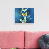 Goudvlinder Canvas Afdruk (Insitu (Woonkamer))