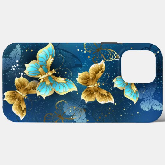Goudvlinder Case-Mate iPhone Case (Achterkant (horizontaal))