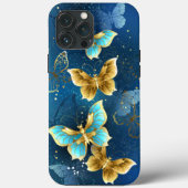 Goudvlinder Case-Mate iPhone Case (Achterkant)