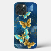 Goudvlinder Case-Mate iPhone Case (Achterkant)