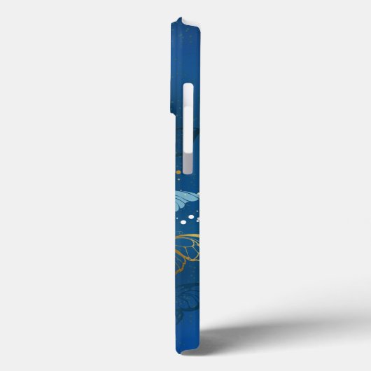 Goudvlinder Case-Mate iPhone Case (Achterkant / Links)