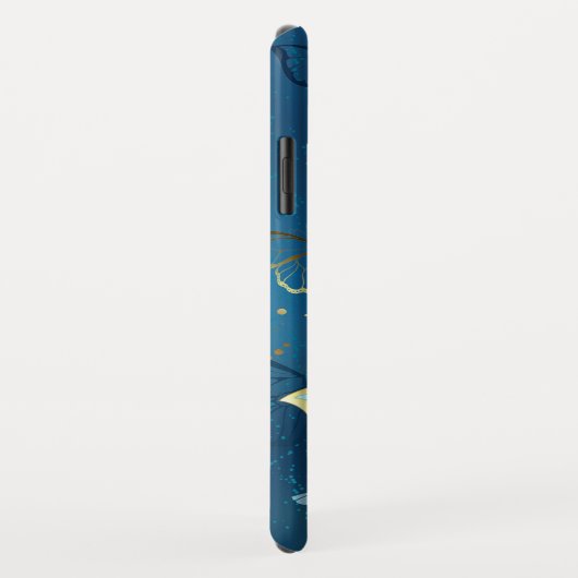 Goudvlinder Case-Mate iPhone Case (Achterkant/rechts)