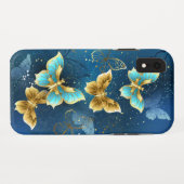 Goudvlinder Case-Mate iPhone Case (Achterkant (horizontaal))