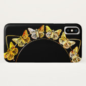 Goudvlinder Case-Mate iPhone Case (Achterkant (horizontaal))