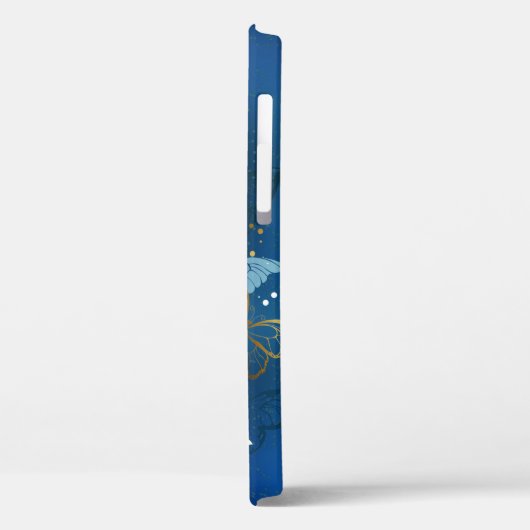 Goudvlinder Case-Mate iPhone Case (Achterkant / Links)