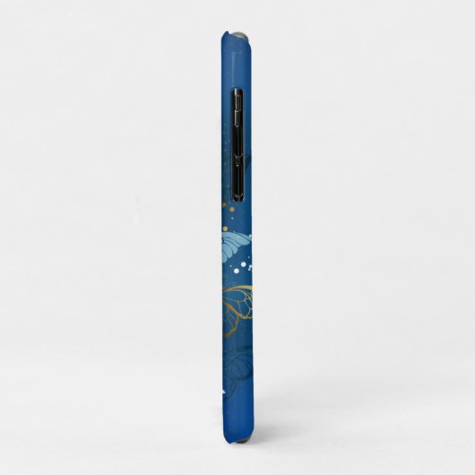 Goudvlinder Case-Mate iPhone Case (Achterkant/links)