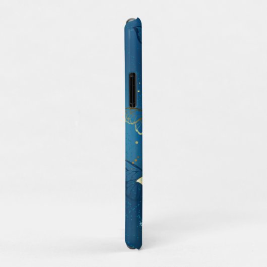 Goudvlinder Case-Mate iPhone Case (Achterkant/rechts)