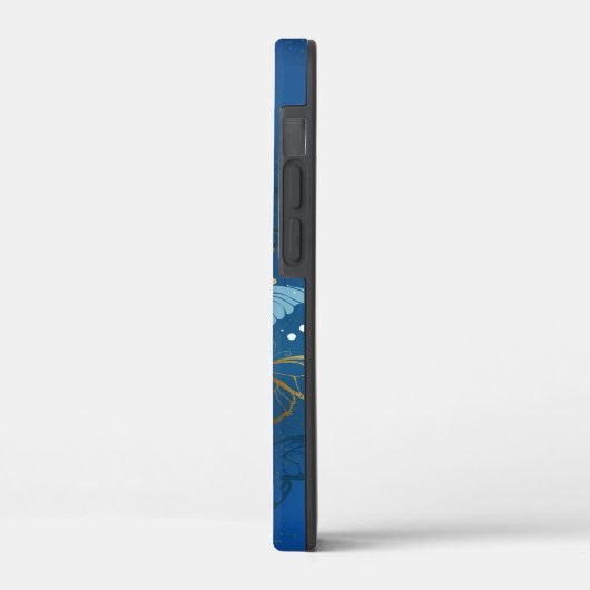 Goudvlinder Case-Mate iPhone Case (Achterkant / Links)