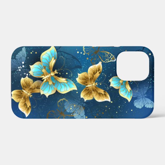 Goudvlinder Case-Mate iPhone Case (Achterkant (horizontaal))