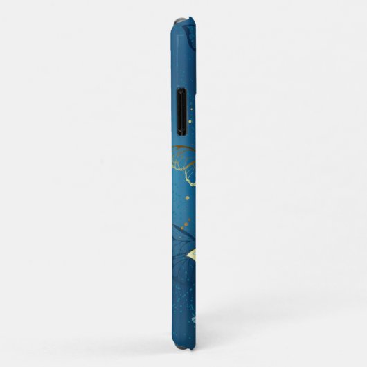 Goudvlinder Case-Mate iPhone Case (Achterkant/rechts)
