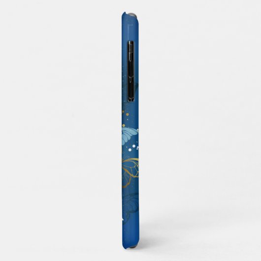 Goudvlinder Case-Mate iPhone Case (Achterkant/links)