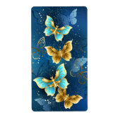 Goudvlinder Etiket (Voorkant)