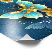 Goudvlinder Foto Afdruk (Hoek)