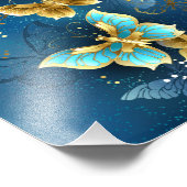 Goudvlinder Foto Afdruk (Hoek)