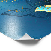 Goudvlinder Foto Afdruk (Hoek)