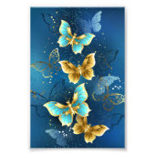 Goudvlinder Foto Afdruk (Voorkant)