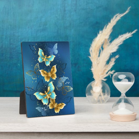 Goudvlinder Fotoplaat (Zijkant)