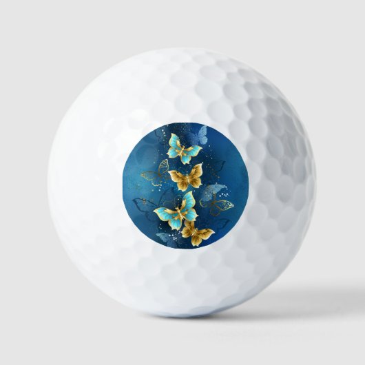 Goudvlinder Golfballen (Voorkant)