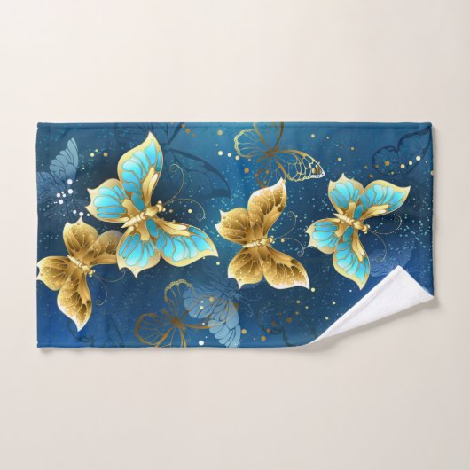Goudvlinder Handdoek (Handdoek)