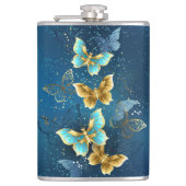 Goudvlinder Heupfles (Voorkant)