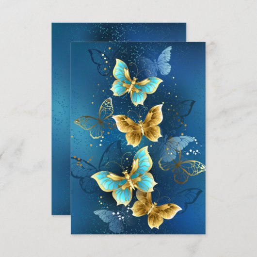 Goudvlinder Informatiekaartje (Voorkant / Achterkant)