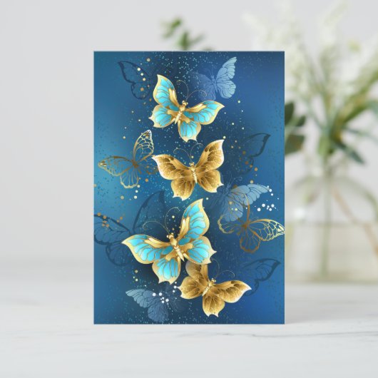 Goudvlinder Informatiekaartje (Staand voorkant)