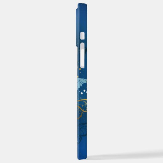 Goudvlinder iPhone Hoesje (Linkerkant)