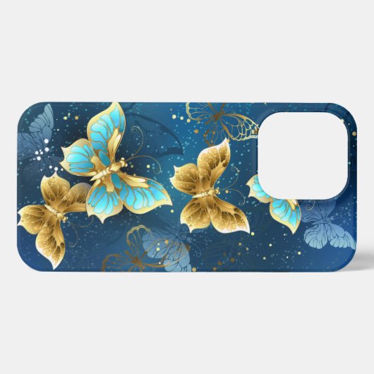 Goudvlinder iPhone Hoesje (Achterkant horizontaal)