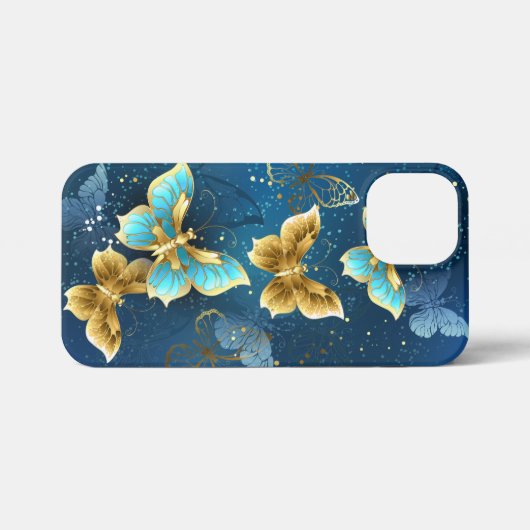 Goudvlinder iPhone Hoesje (Achterkant horizontaal)