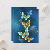 Goudvlinder Kaart (Voorkant / Achterkant in situ)