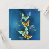 Goudvlinder Kaart (Voorkant / Achterkant in situ)